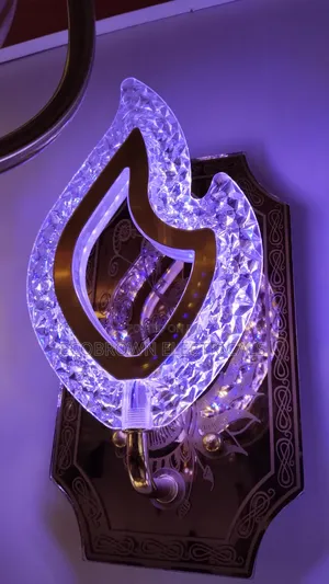 Crystal Wall Brackets Light Multiple Color Changing Light