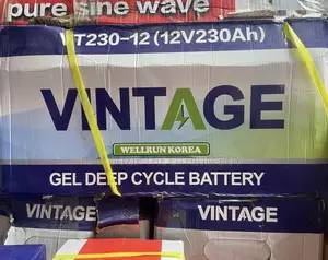 12v-230ah Vintage Solar Gel Battery. Best Vintage Seller