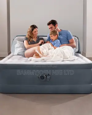 Intex 18" Air Mattress With Electric Pump and Headoaed
