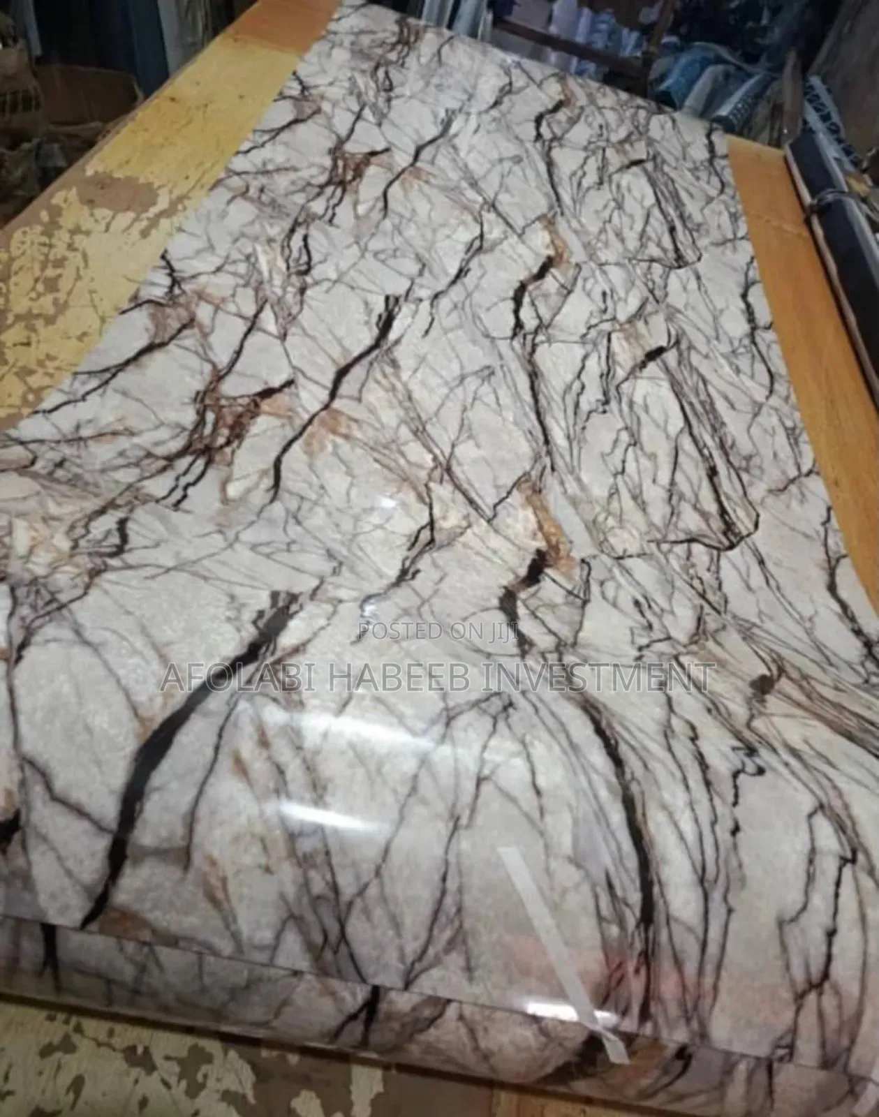 Marble Sheet 4x9 Feet (Self Adhesive)