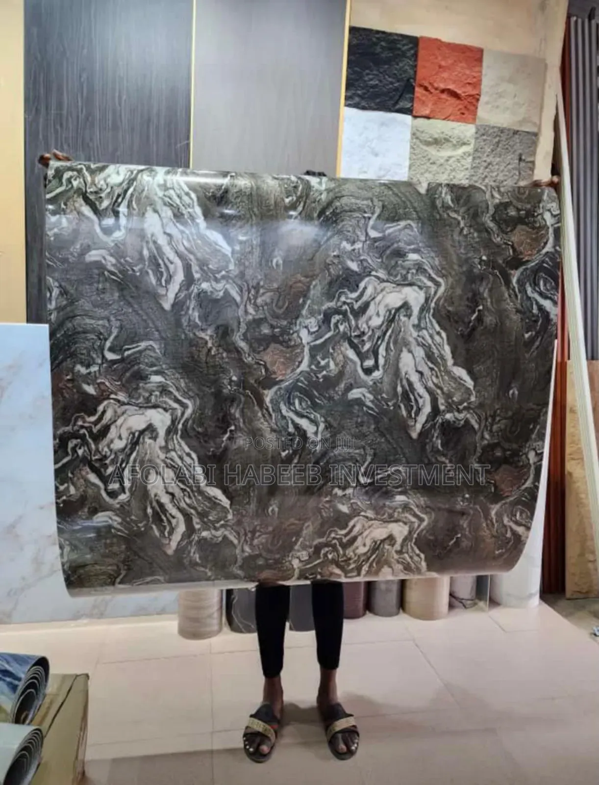 Marble Sheet 4x9 Feet (Self Adhesive)