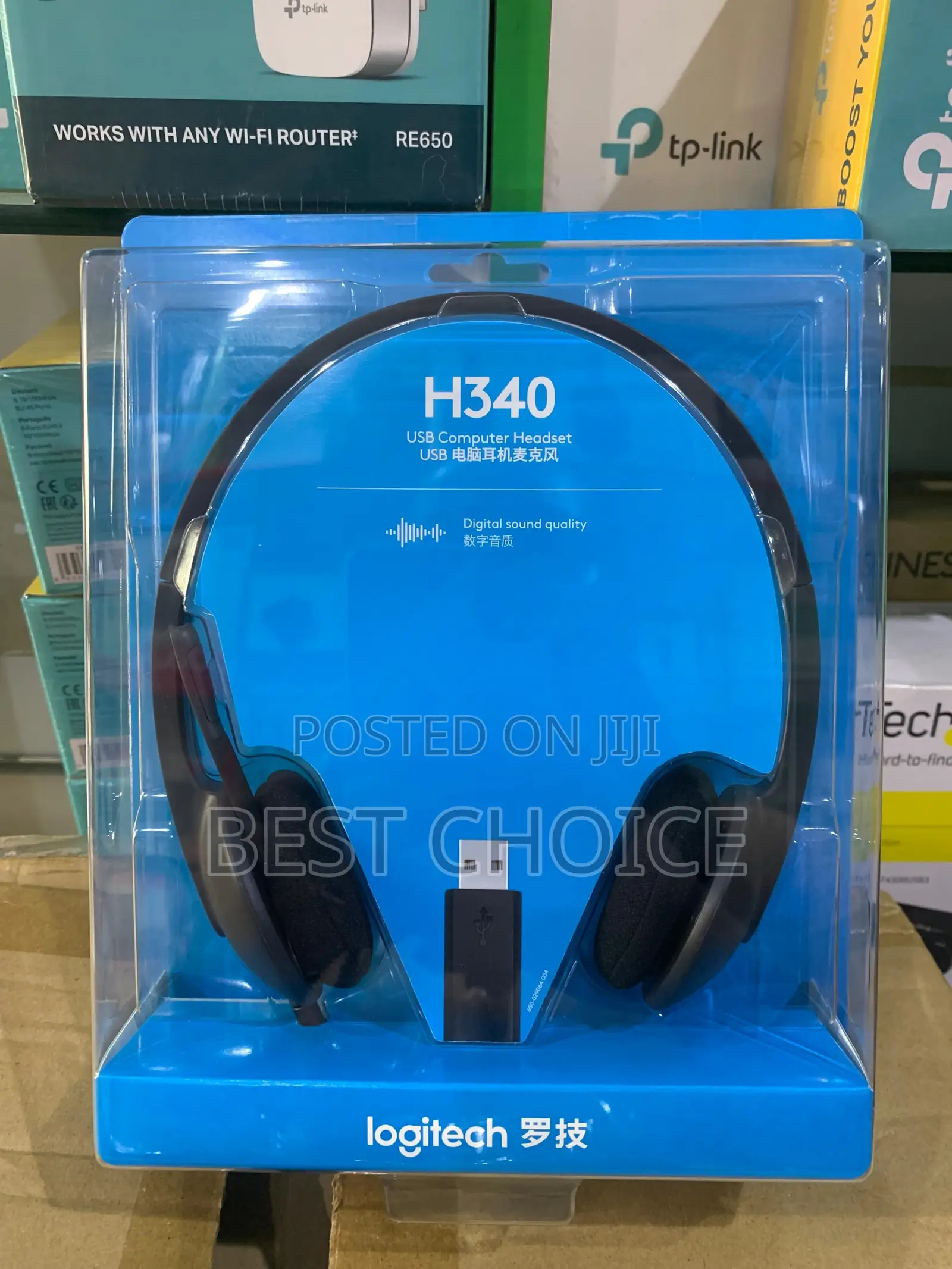 Logitech H340 USB Computer Headset