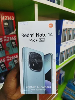 New Xiaomi Redmi Note 14 Pro+ 512 GB Black