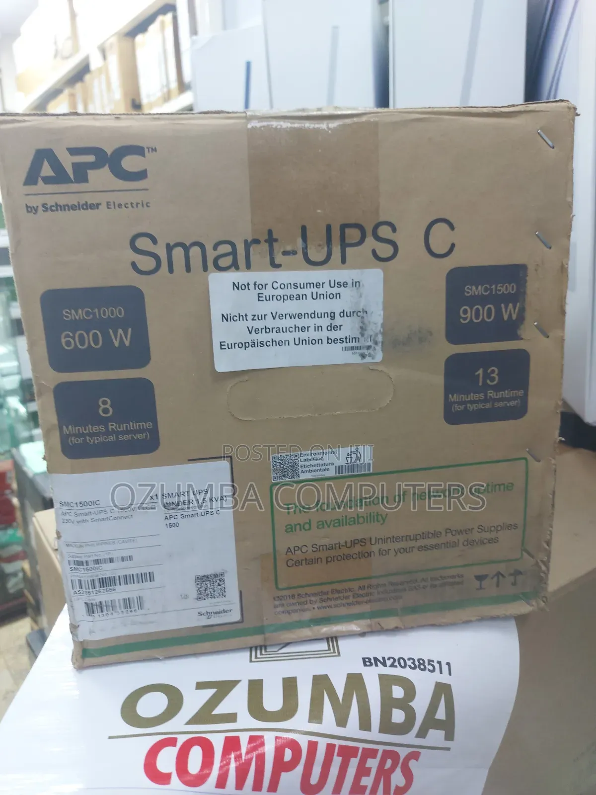 APC Smart-Ups C 1500VA LCD Uninterrupted Power Supply