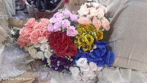 Different Colors of Rose Flower Bouquet