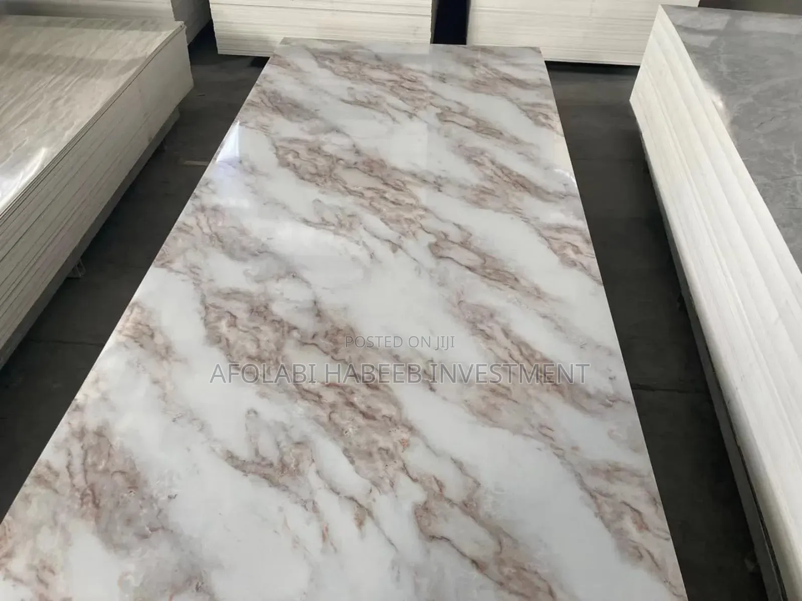 PVC Wall Marble Sheet ( 4 Ft X 8 Ft)