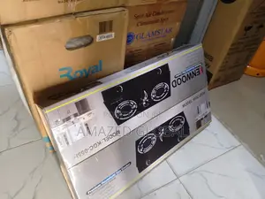 Original Kenwood Glass Table Top + 2 Burner - Black