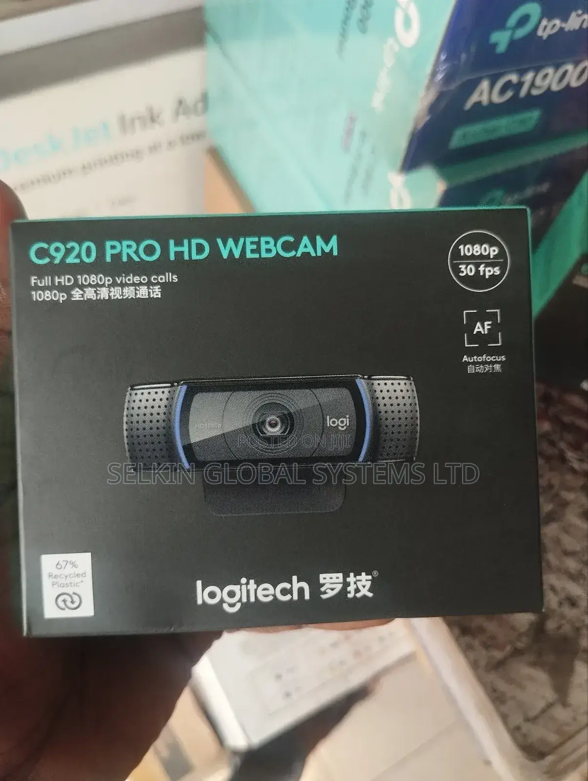 Logitech Full HD Pro Webcam C920