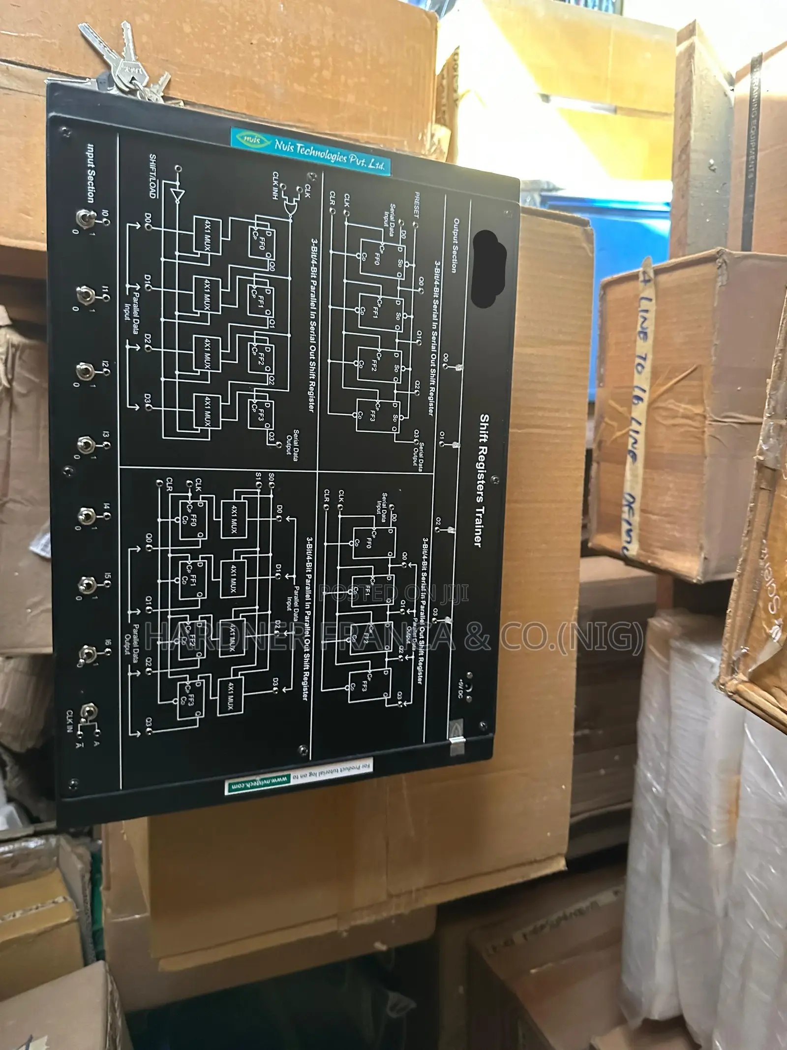 Shift Registers Trainer