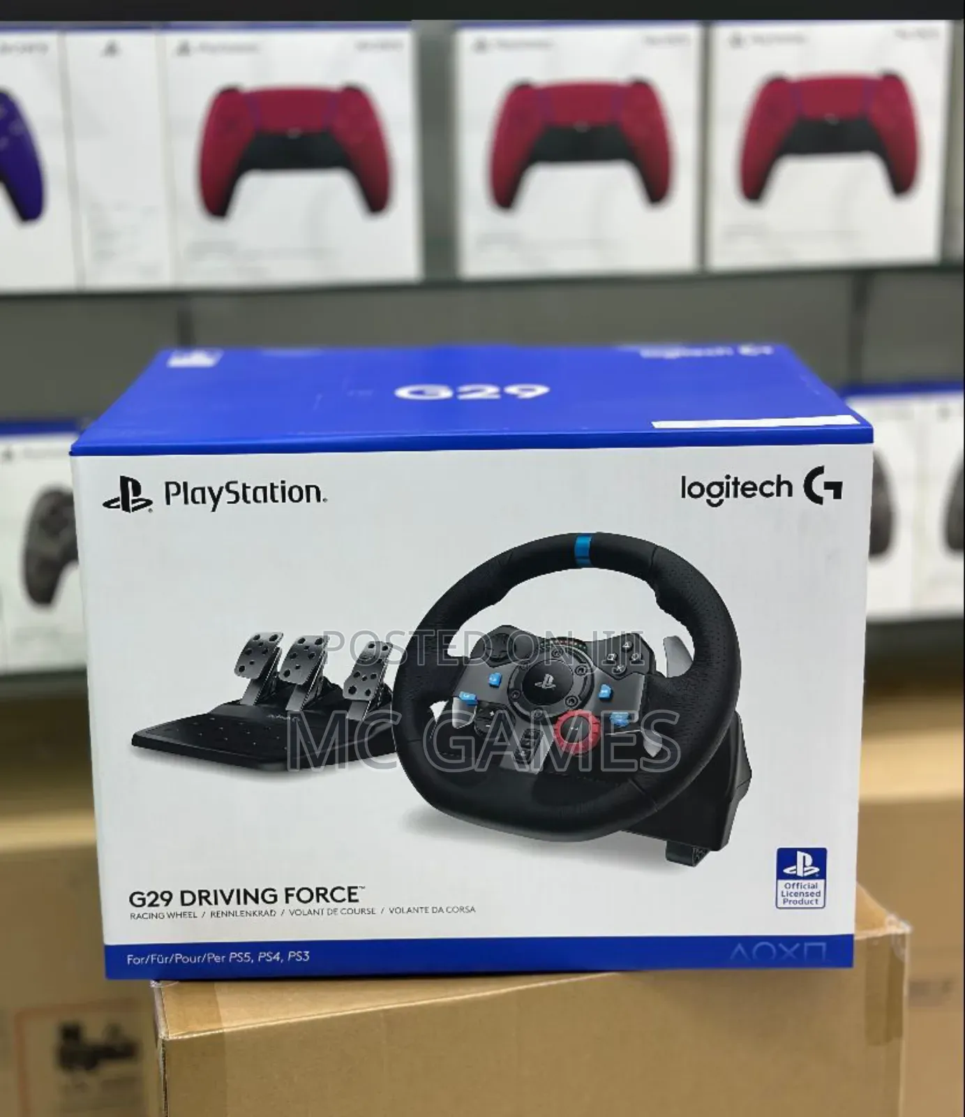 Playstation G29 Logitech Driving Force