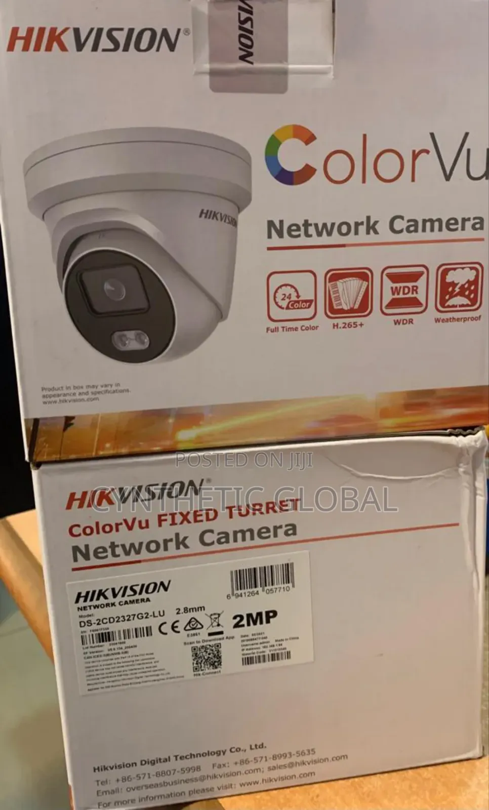 Ds-2cd2327g2-Lu 2mphikvision Colorvu Indoor Accusence Camera