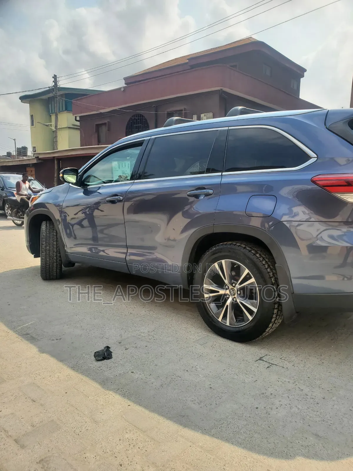 Toyota Highlander 2017 Blue