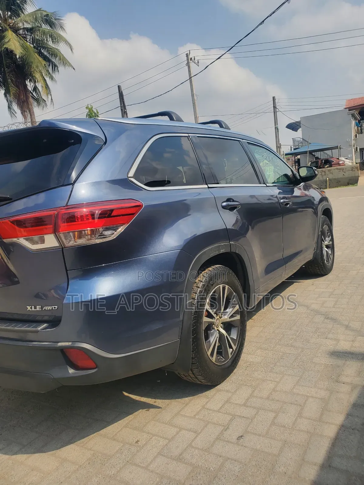 Toyota Highlander 2017 Blue