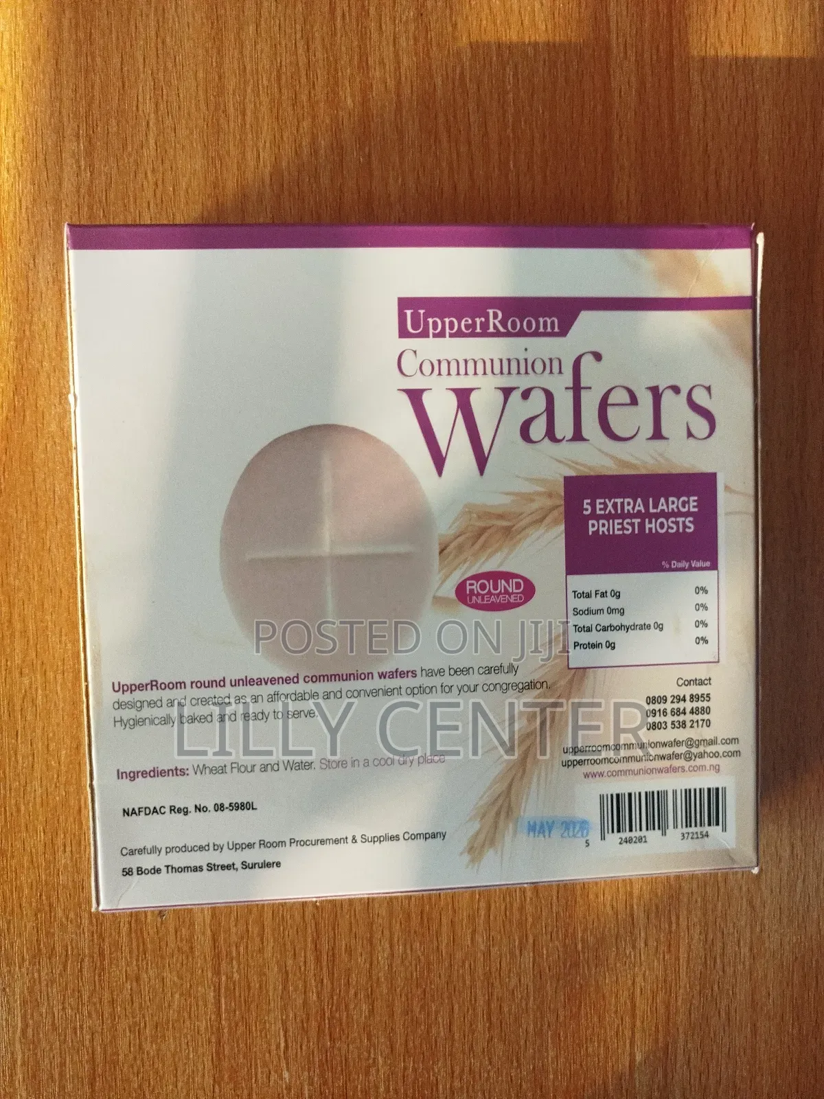Upper Communion Wafers