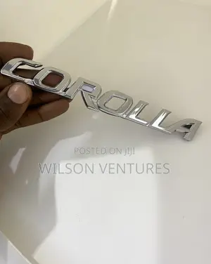 2003-2006 Toyota Corolla Letter Writing Emblem Logo