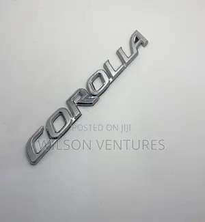 Toyota Corolla 2008-2012 Letter Writing Logo Emblem