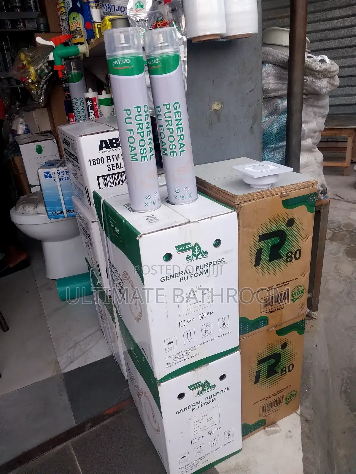 Pu Foam for Installation of Doors and Window Frames