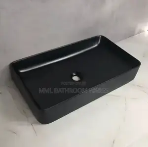 Modern Design Black Countertop Basin