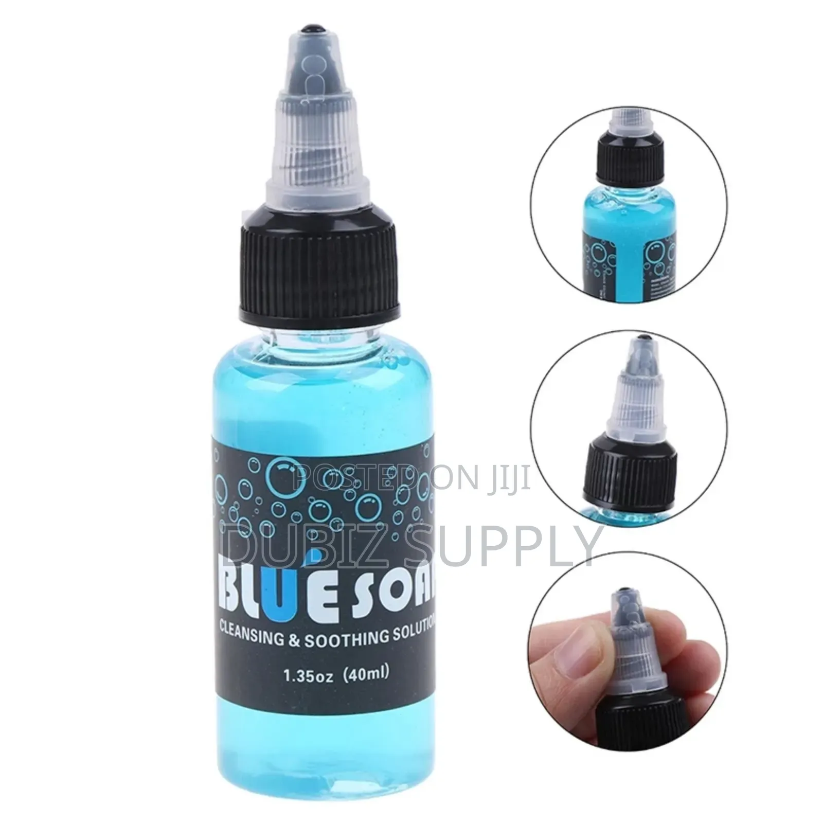 Blue Soap Cleansing and Smoothing Solutions