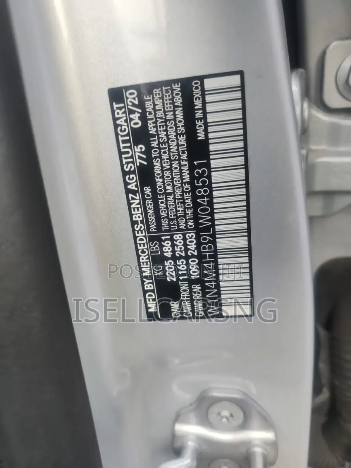 Mercedes-Benz GLB-Class GLB 250 4MATIC 2020 Silver
