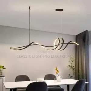 Modern Simple Strtips Pendant Lights Home Decor Light