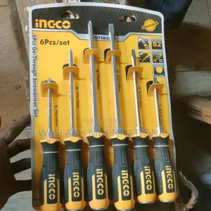Go -Through Screw Driver Set 6pcs