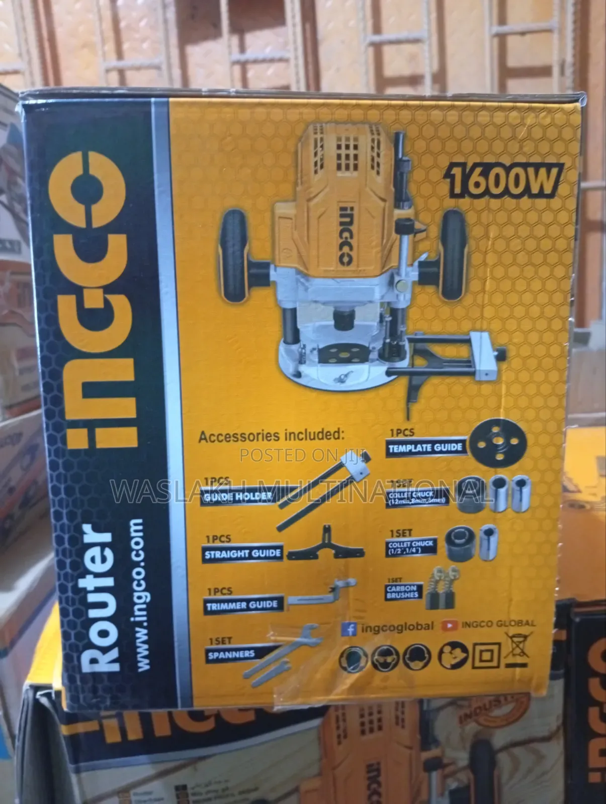 1600w Router Ingco