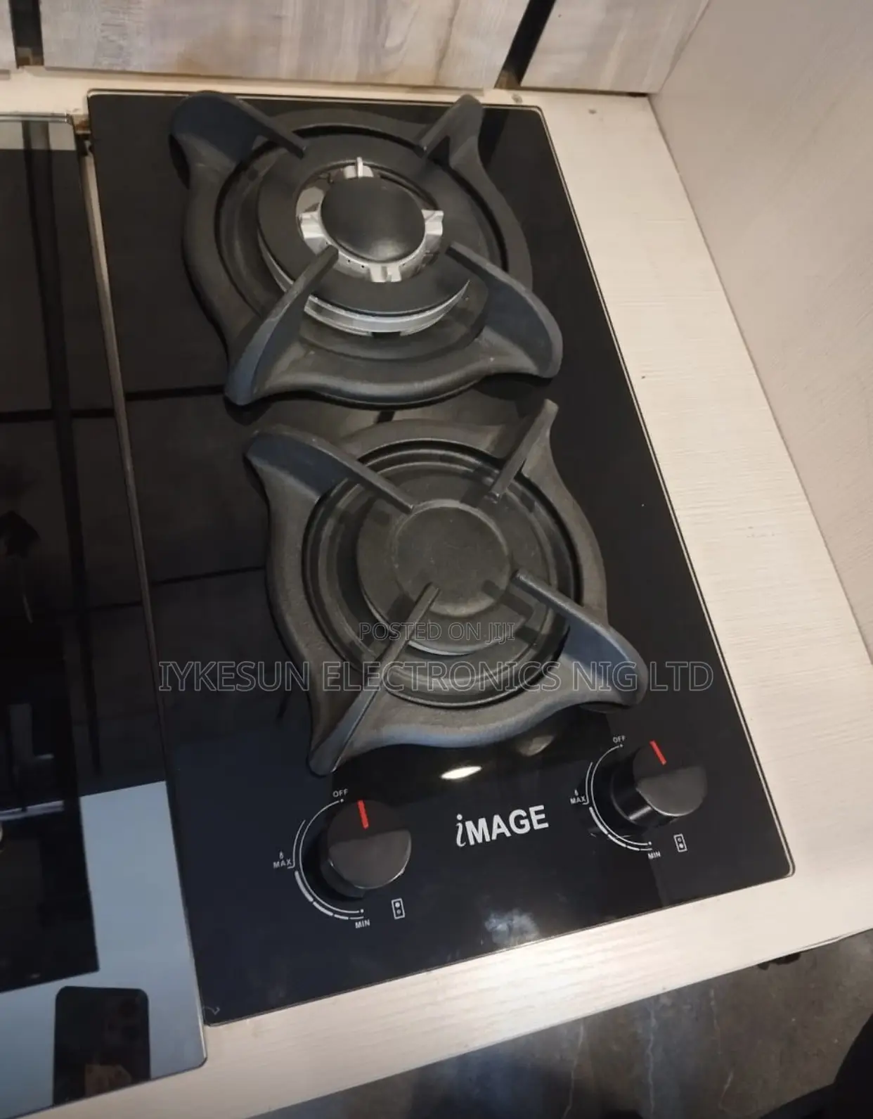 Original IMAGE Inbuilt 2 Gas Burners Automatic Gas Cooker
