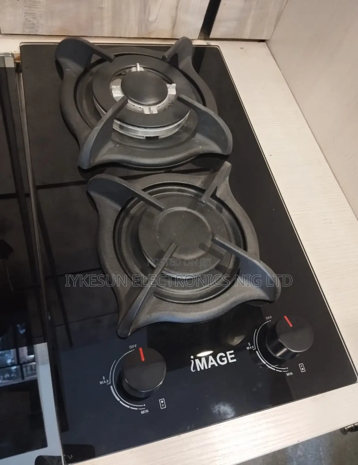 Original IMAGE Inbuilt 2 Gas Burners Automatic Gas Cooker