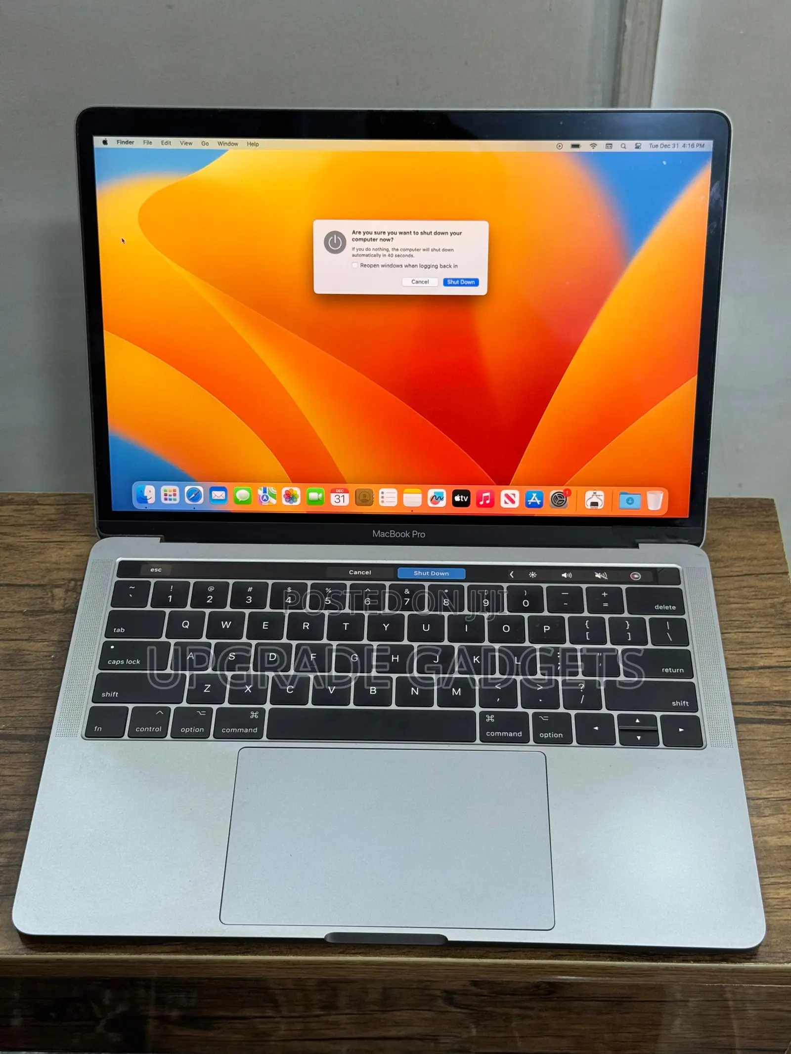 Laptop Apple MacBook Pro 2017 16GB Intel Core I7 SSD 1T