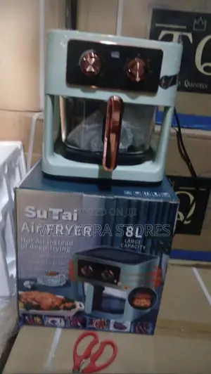 Sutai 8L Oil Free Air Fryer With Clear View Food Basket