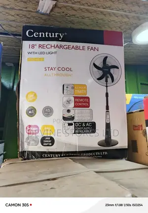 18" Century Standing Fan