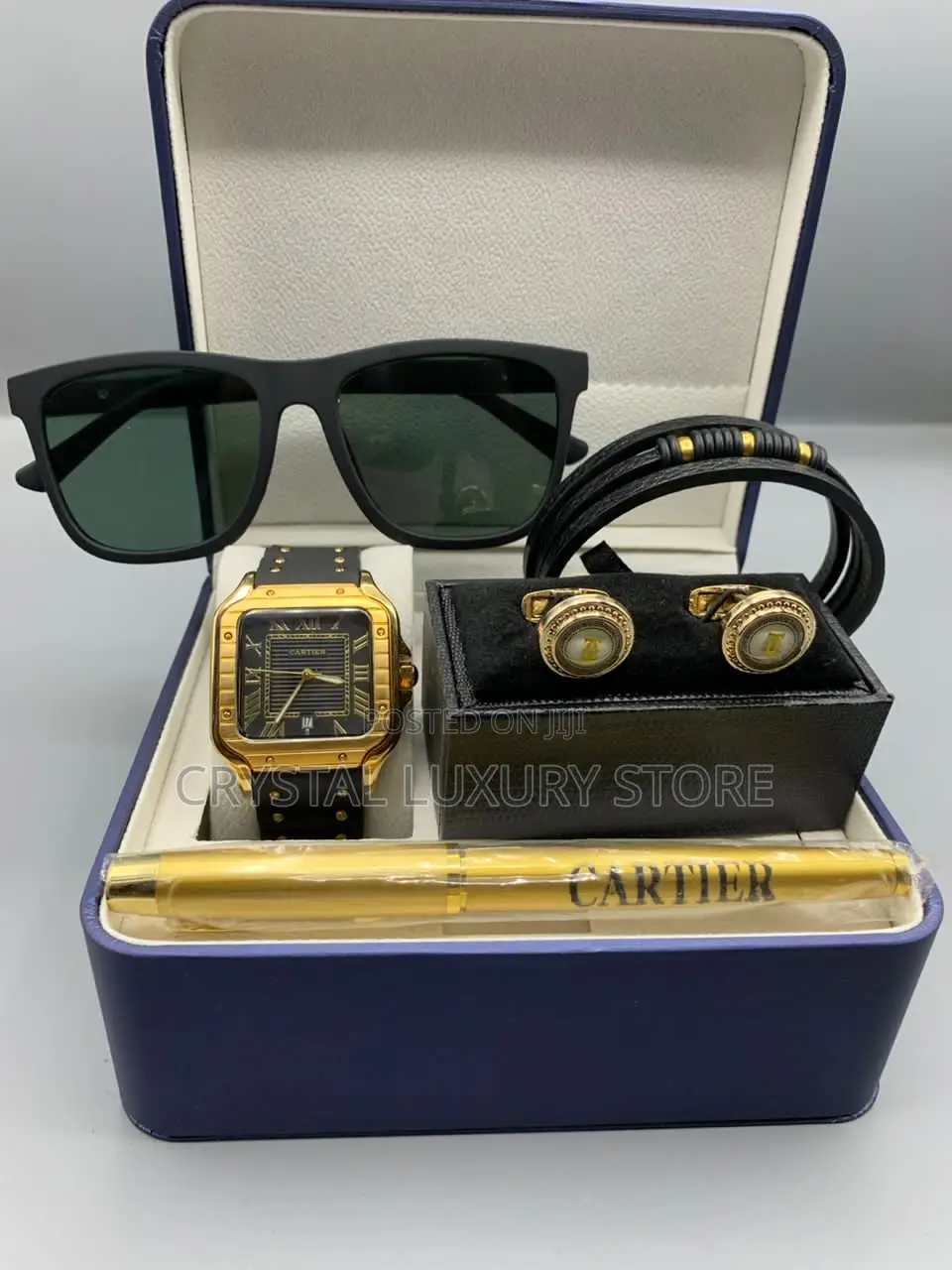 Cartier Quality Luxury Men Full Combo Set