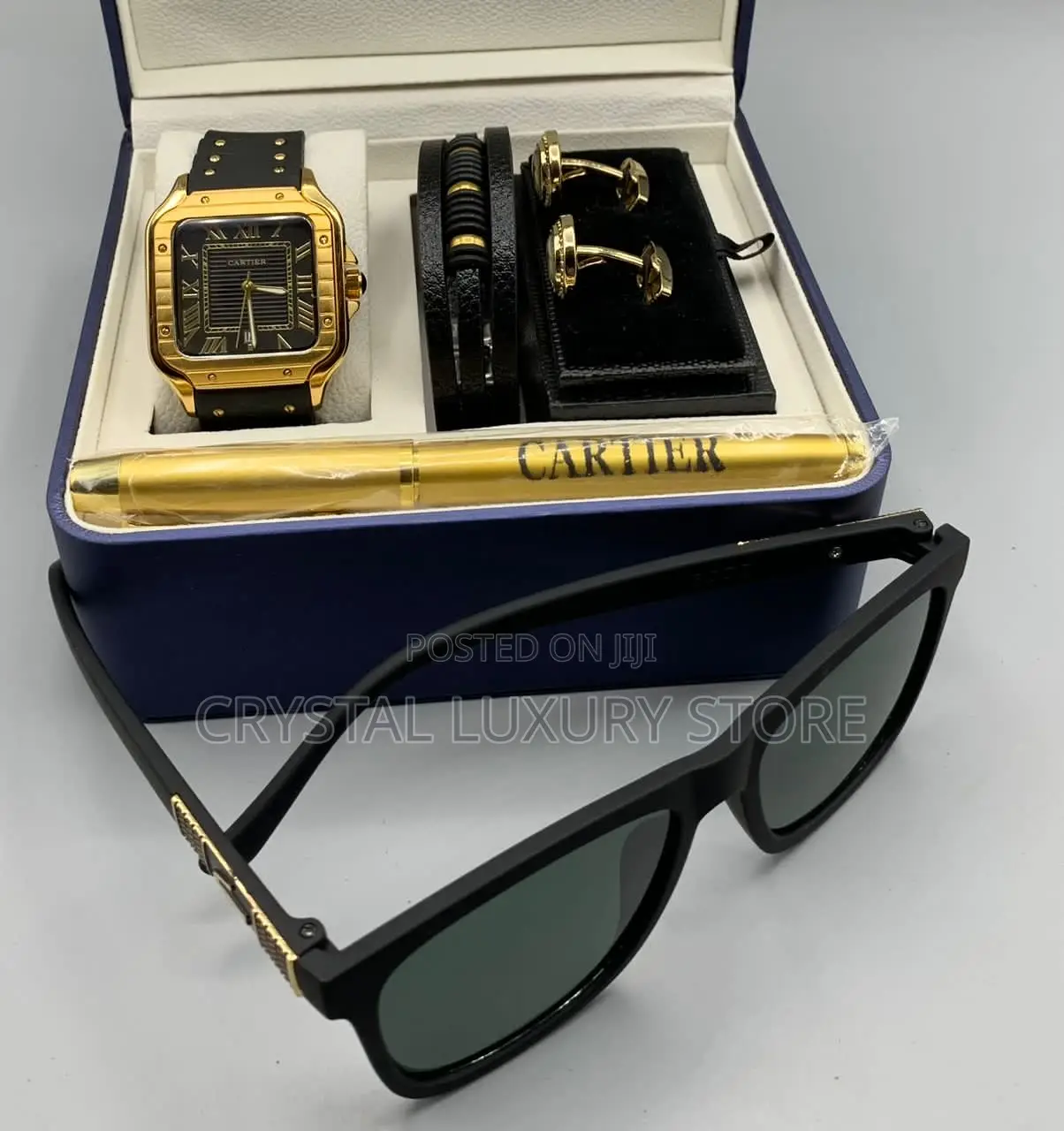 Cartier Quality Luxury Men Full Combo Set