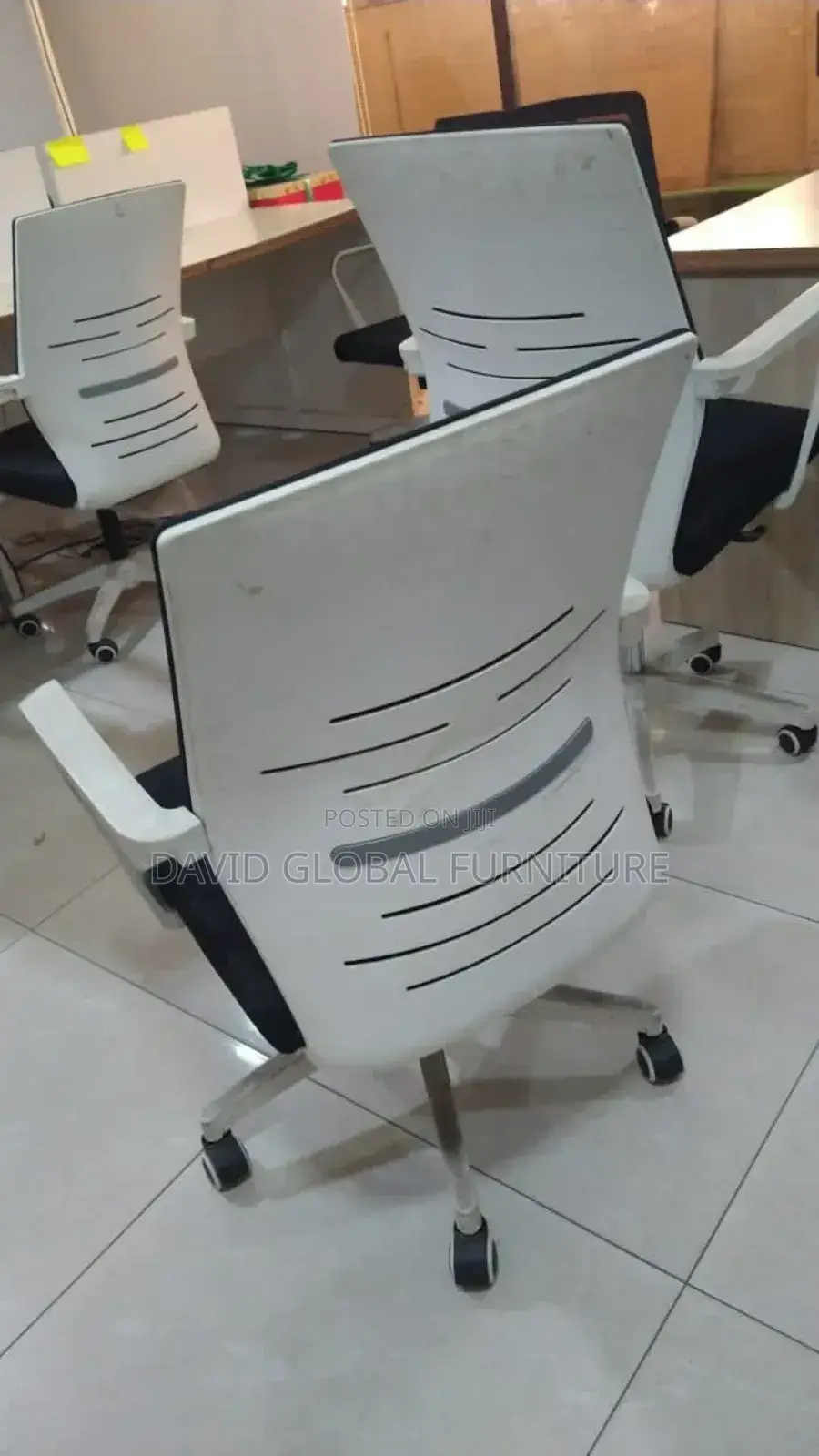 White Back Chair