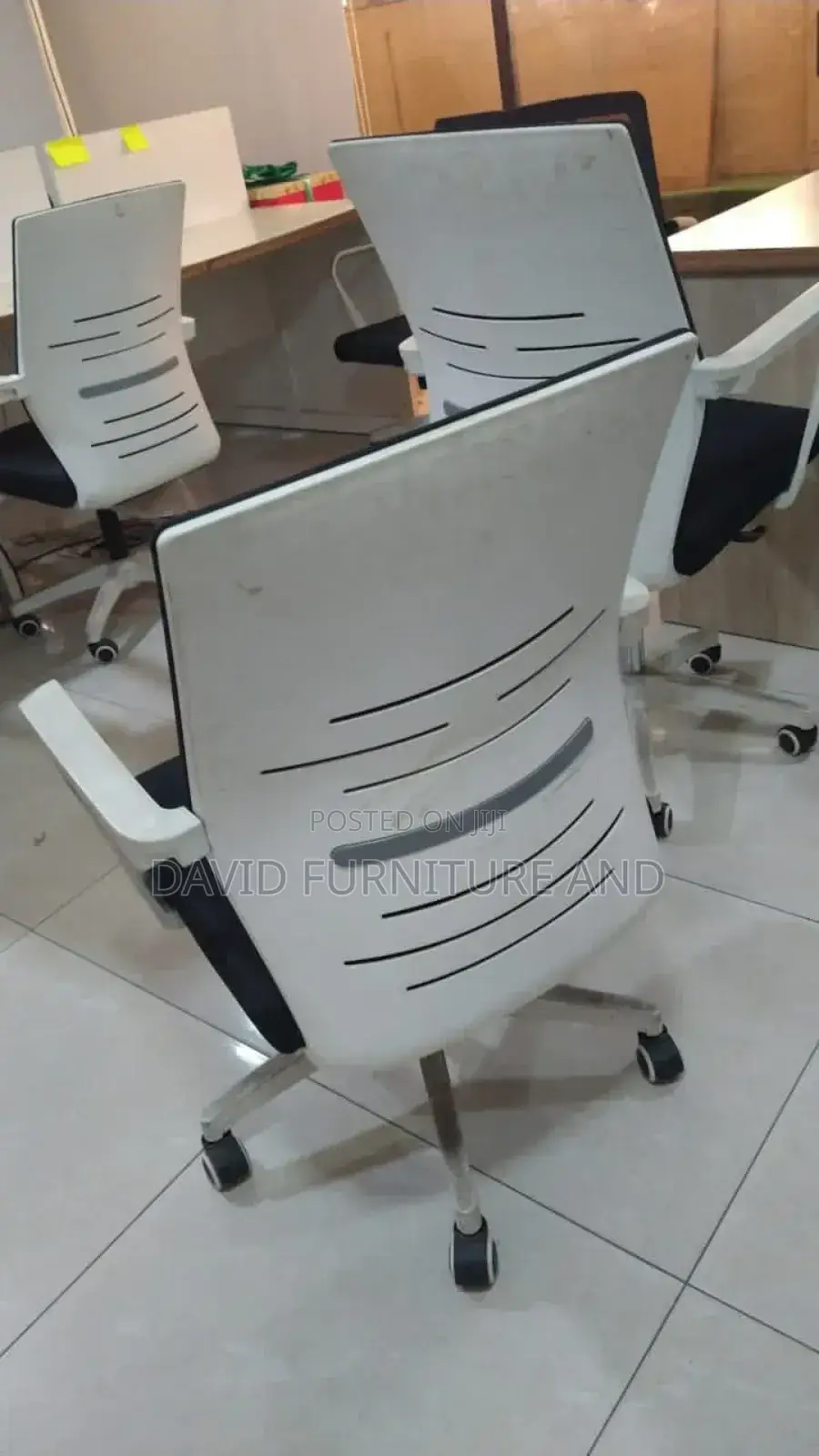 White Back Chair