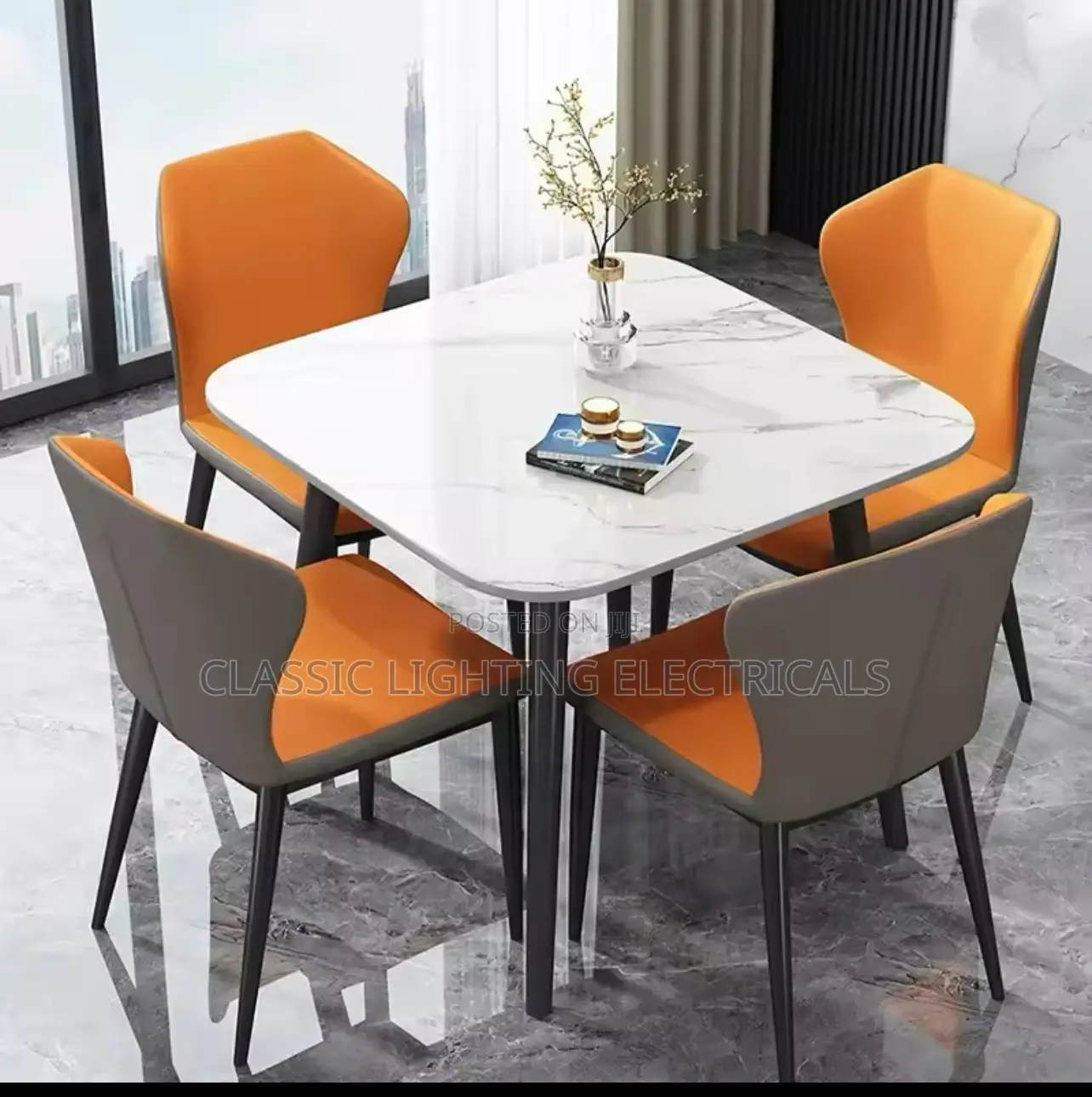 Modern White Dining Table Luxury Nordic High Quality