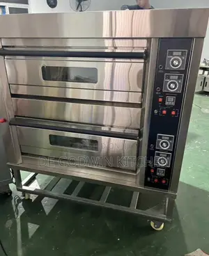 4 Trays Gas Oven 2 Deck