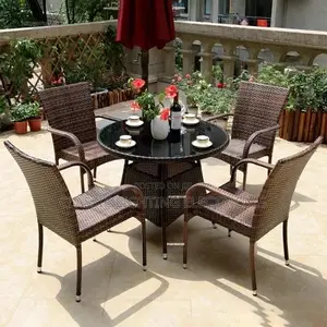 Garden Furniture Sets Rattan Table and Chair Patio Furniture