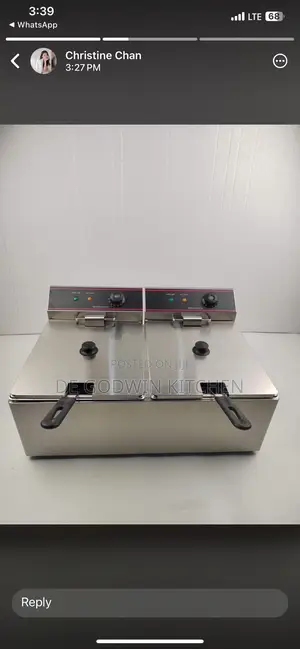 Photo - ELECTRIC 6L + 6L Deep Fryer