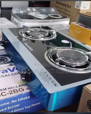 Duravolt 2burner Glass Inferred Gas Cooker