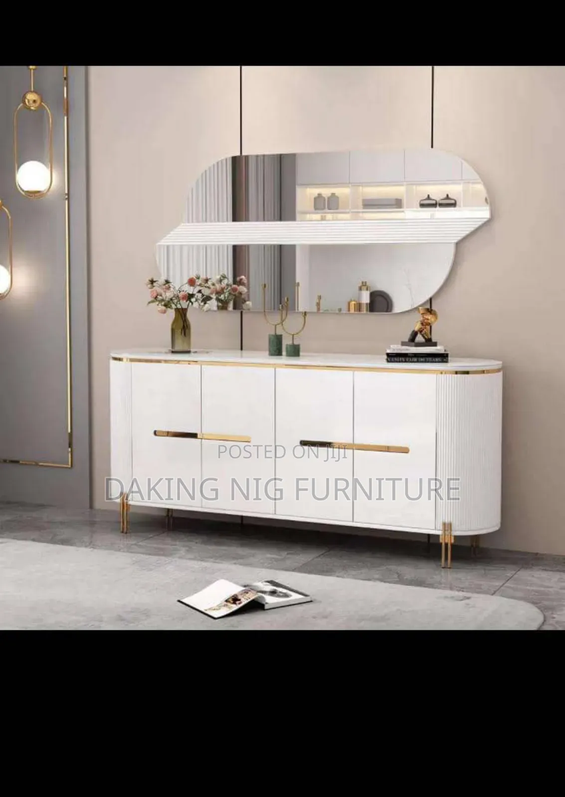 Quality Sideboard With Mirror