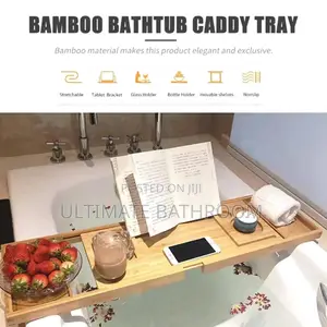 Bamboo Bathtub Caddy Tray