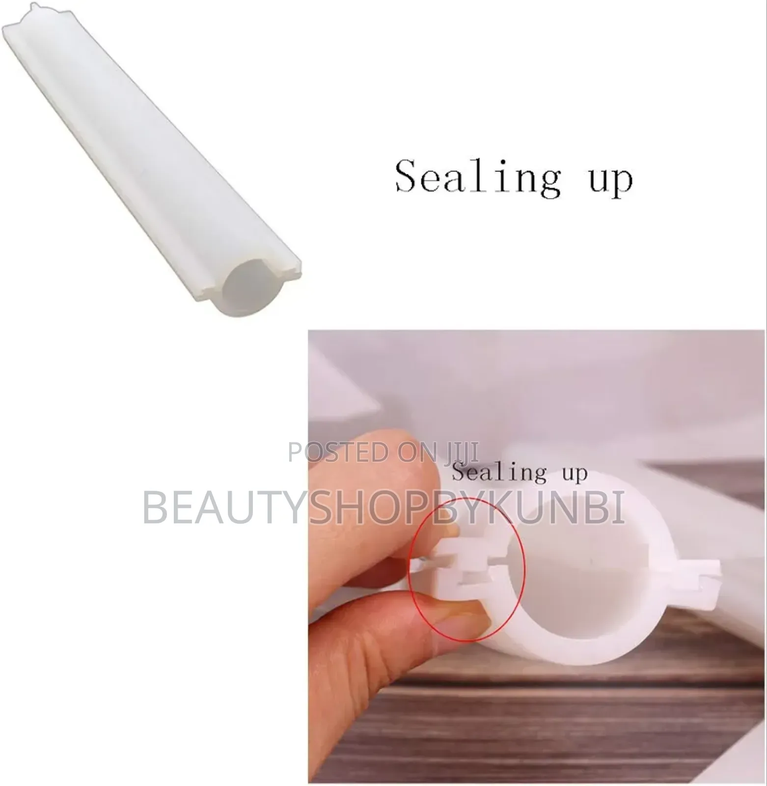 Tube Column Silicone Soap Candle Mold Embed Soap Making