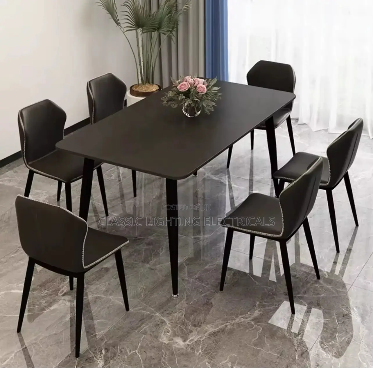 Modern Simple Dining Room Household Solid Marble Rock Plate
