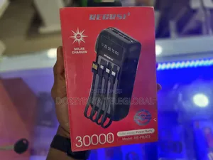Recrsi 30000mah Solar Energy Power Bark Model: RE-PB303