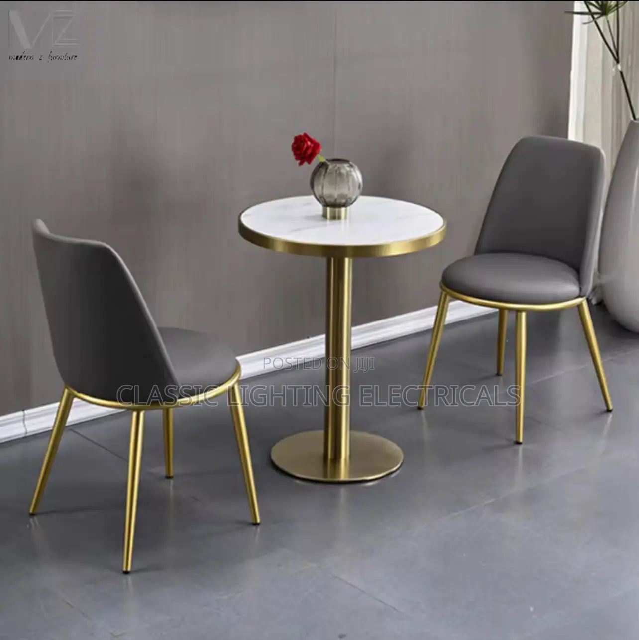 Restaurant Table Set With 2 Chair