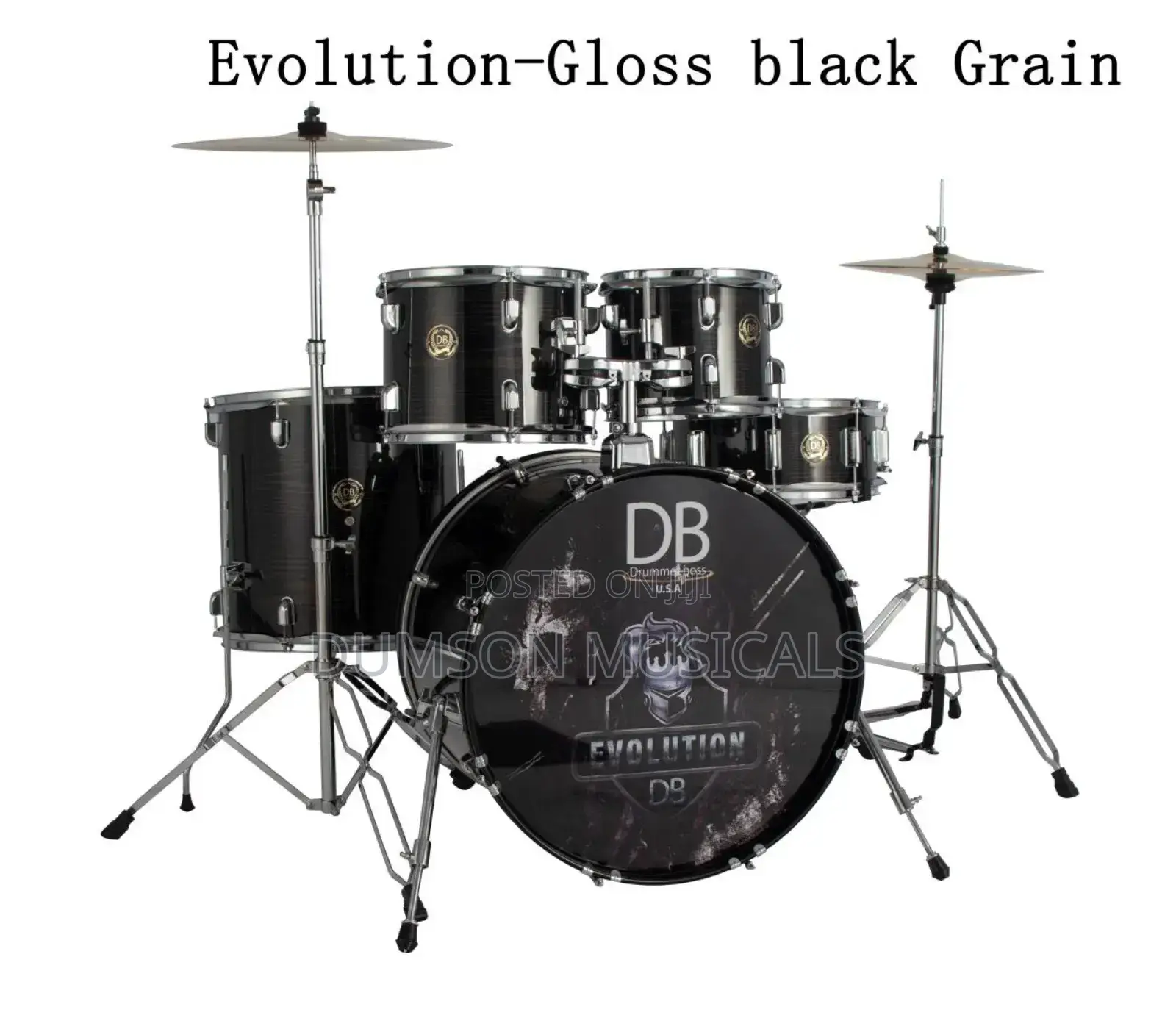 Drummer Boss Professional U.S.A Drum Set