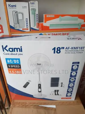 18" Kami Rechargeable Floor Fan