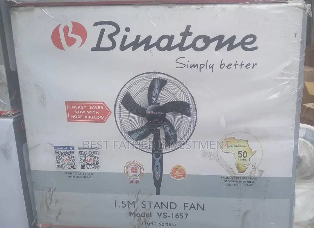 18” Binatone Quality Standing Fan